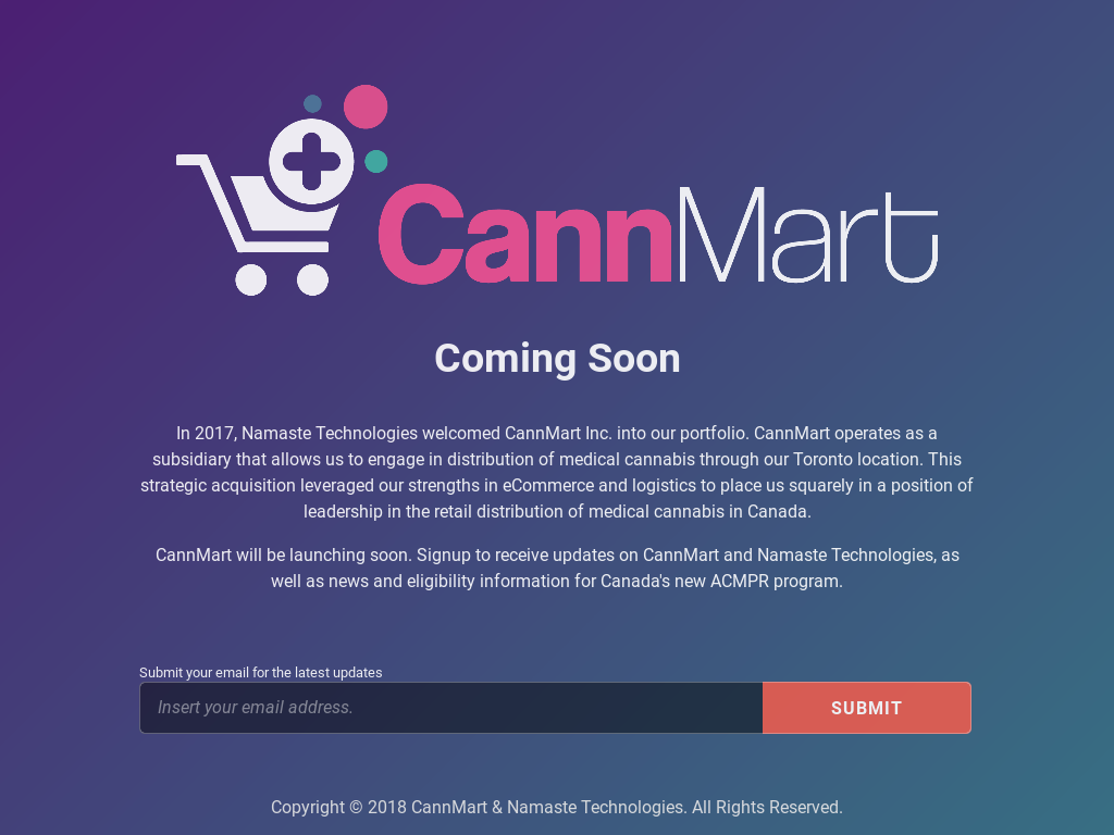 CannMart Applies For a Canada Psychedelics Dealer License